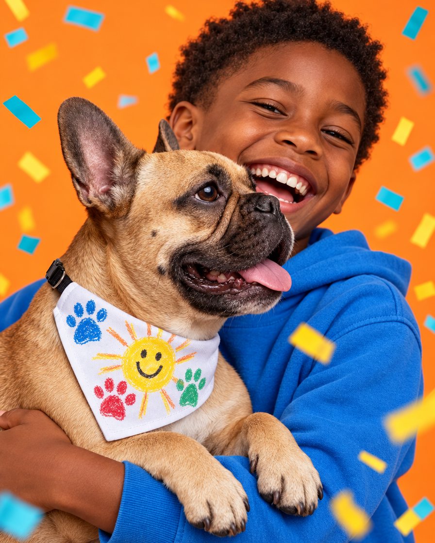 Clip-on Pet Bandana
